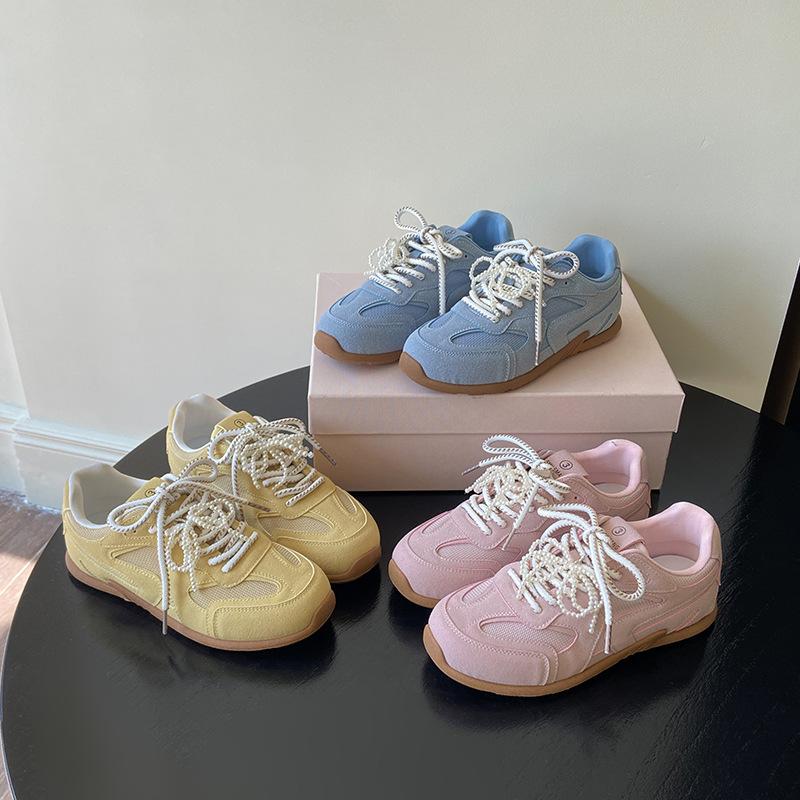 Pearl lace-up yellow ballet style platform women s new summer versatile casual sports shoes 35
Pearl lace-up yellow ballet style platform women s new summer versatile casual sports shoes 35
