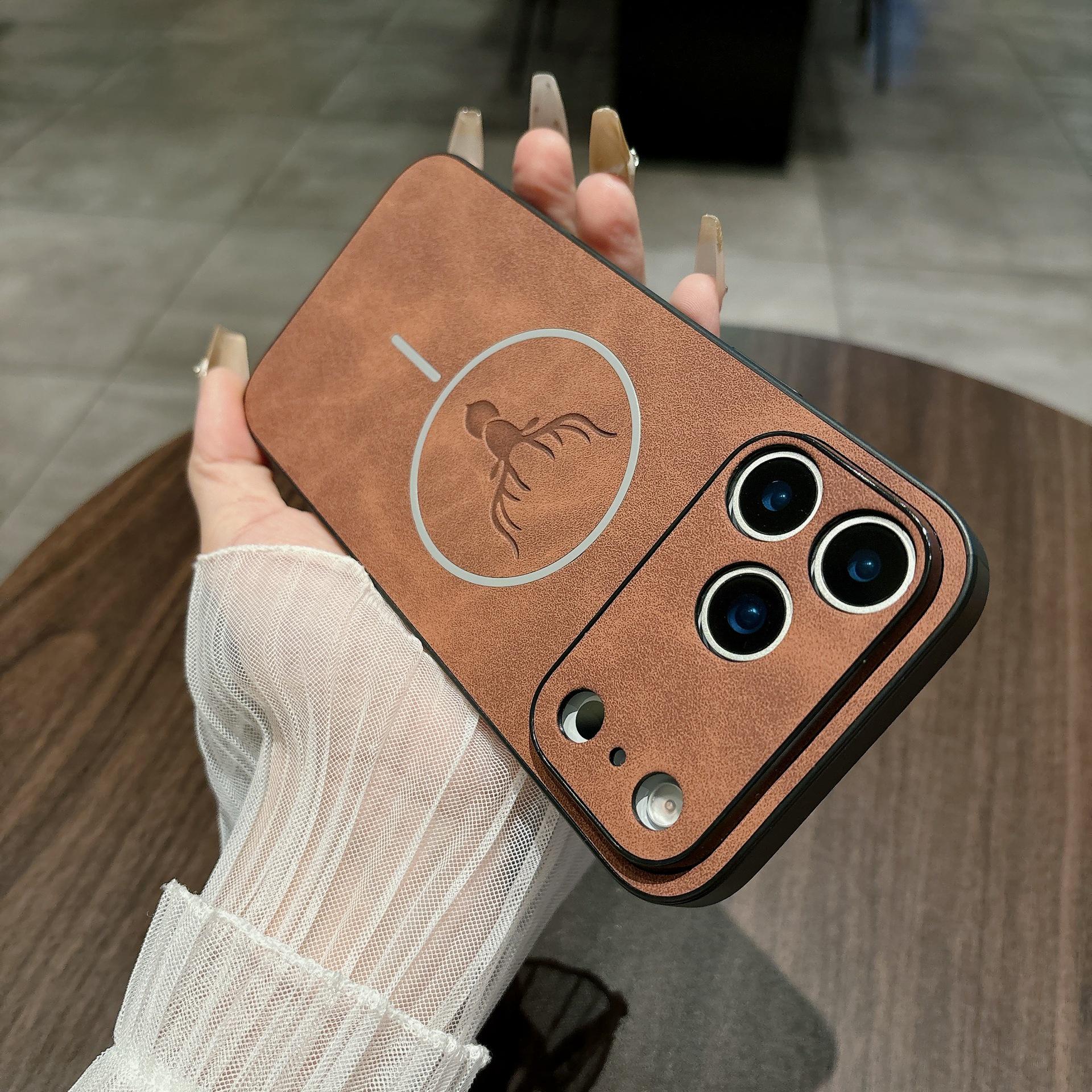 Premium Sheepskin Elk Magnetic Case for Apple 17 Pro/16 Pro Max 16
Premium Sheepskin Elk Magnetic Case for Apple 17 Pro/16 Pro Max 16