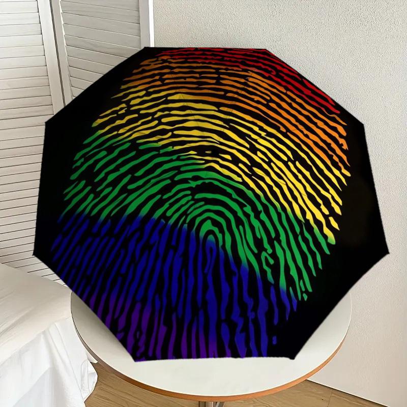 1pc Rainbow Fingerprint Artwork Umbrella with Plastic Handle,Suitable for All Seasons Home Travel Outdoor UmbrellaDD763
1pc Rainbow Fingerprint Artwork Umbrella with Plastic Handle,Suitable for All Seasons Home Travel Outdoor UmbrellaDD763