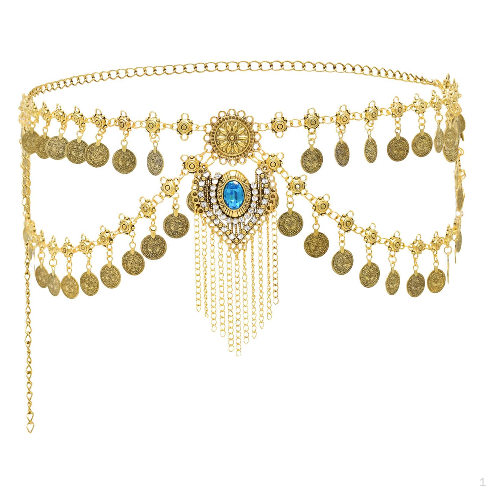 -operated Waist Chain for Belly Dancing, Decoration, Multifunctional, Lightweight, Double золотий
-operated Waist Chain for Belly Dancing, Decoration, Multifunctional, Lightweight, Double золотий