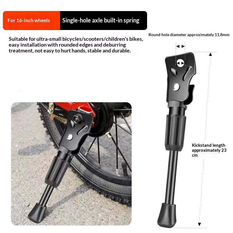 Kids Bike Kickstand Heavy Duty Parking Stand Foot Brace Support For Children Bicycle Side Mount 12 14 16 18 20 Inch Wheels 16IN
Kids Bike Kickstand Heavy Duty Parking Stand Foot Brace Support For Children Bicycle Side Mount 12 14 16 18 20 Inch Wheels 16IN