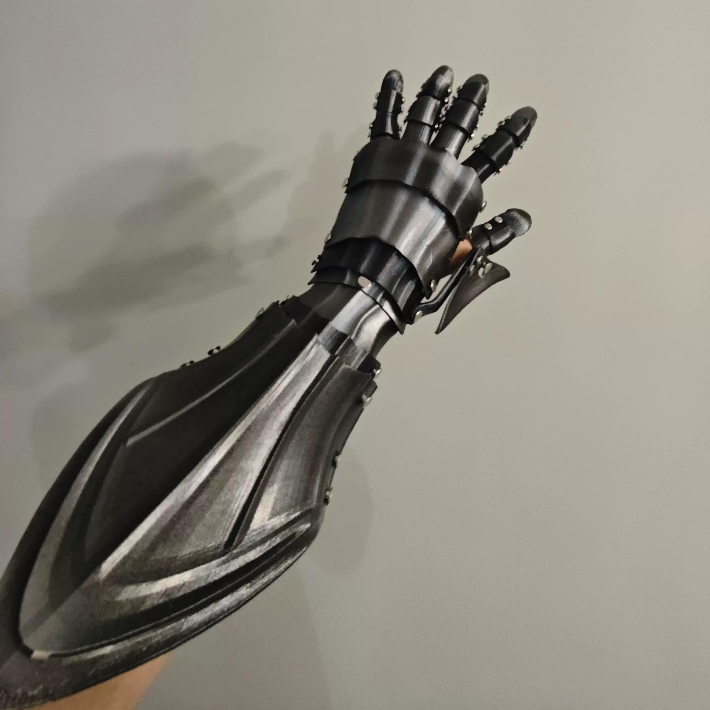 3D-печать Многофункциональная Механическая Рука Броня Пластиковые Длинные Перчатки Средневековая Винтажная Техническая Одежда Наручи Косплей Костюм right hand
3D-печать Многофункциональная Механическая Рука Броня Пластиковые Длинные Перчатки Средневековая Винтажная Техническая Одежда Наручи Косплей Костюм right hand