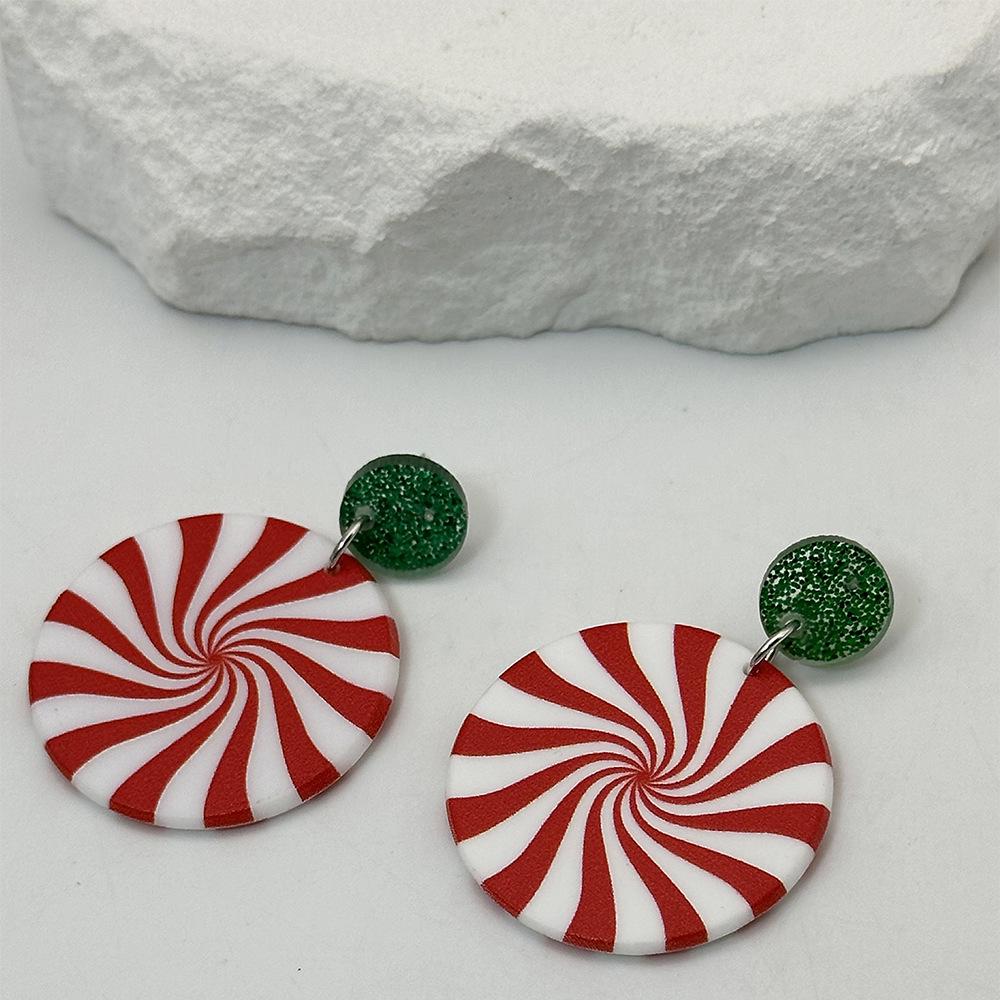 Colorful Lollipop Resin Earrings - Festive Christmas Candy Style for Women
Colorful Lollipop Resin Earrings - Festive Christmas Candy Style for Women