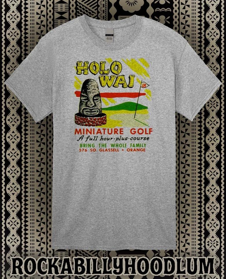 Retro Tiki Art Tee T Shirt 100% Cotton Holo Wai Miniature Golf Polynesian 3XL
Retro Tiki Art Tee T Shirt 100% Cotton Holo Wai Miniature Golf Polynesian 3XL