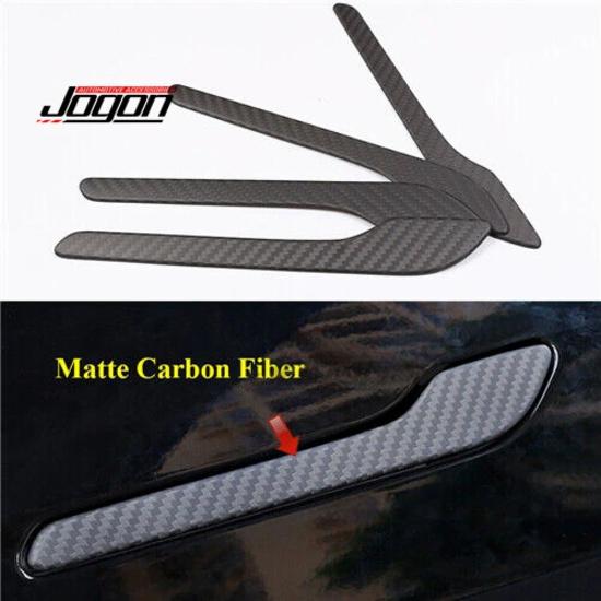 4Pcs Real Carbon Fiber Car Door Handle Panel For Model 3 Model Y - Exterior Door Handle Cover Trim Car Accessories Model Y 2020-2022
4Pcs Real Carbon Fiber Car Door Handle Panel For Model 3 Model Y - Exterior Door Handle Cover Trim Car Accessories Model Y 2020-2022