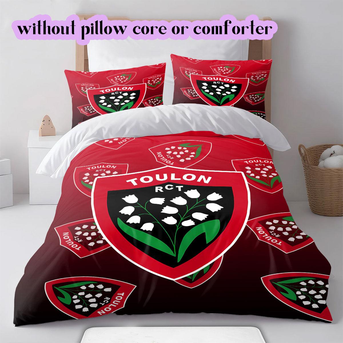 Rugby Club RC Toulonnais Pattern Bedding,Quilt Set Quilt Cover Pillowcase Home Birthday Gift (1*duvet cover+2*pillowcase,without core) 135x200cm
Rugby Club RC Toulonnais Pattern Bedding,Quilt Set Quilt Cover Pillowcase Home Birthday Gift (1*duvet cover+2*pillowcase,without core) 135x200cm