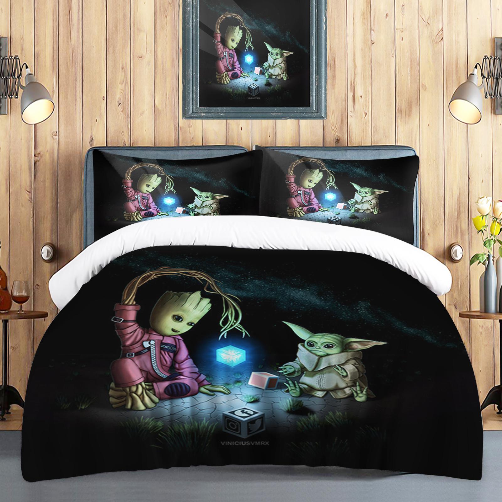 I Am Groot Duvet Cover Set Children Cute Cartoon Quilt 100% Polyeste Skin-Friendly Breathable Comforter Bedding Sets 220x240cm&set
I Am Groot Duvet Cover Set Children Cute Cartoon Quilt 100% Polyeste Skin-Friendly Breathable Comforter Bedding Sets 220x240cm&set