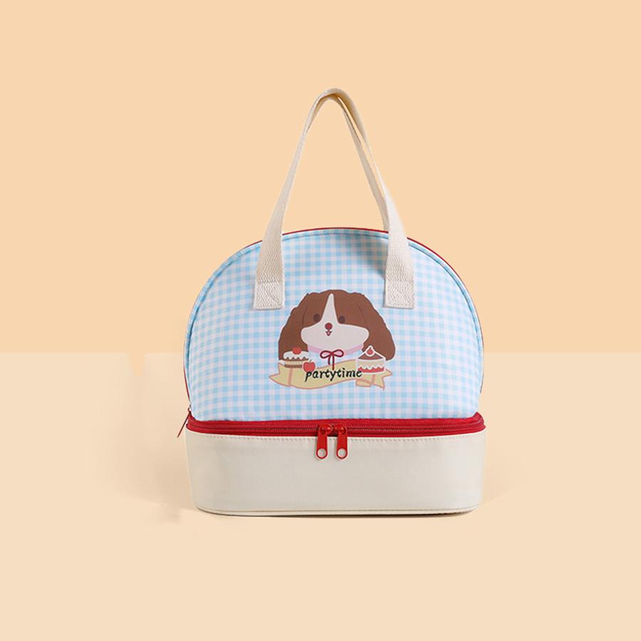 Large Capaci Double Layer ell aped Lunch Bag Cute Aluminum Foil Insulated Portable Meal Box Bag for Office Workers
Large Capaci Double Layer ell aped Lunch Bag Cute Aluminum Foil Insulated Portable Meal Box Bag for Office Workers
