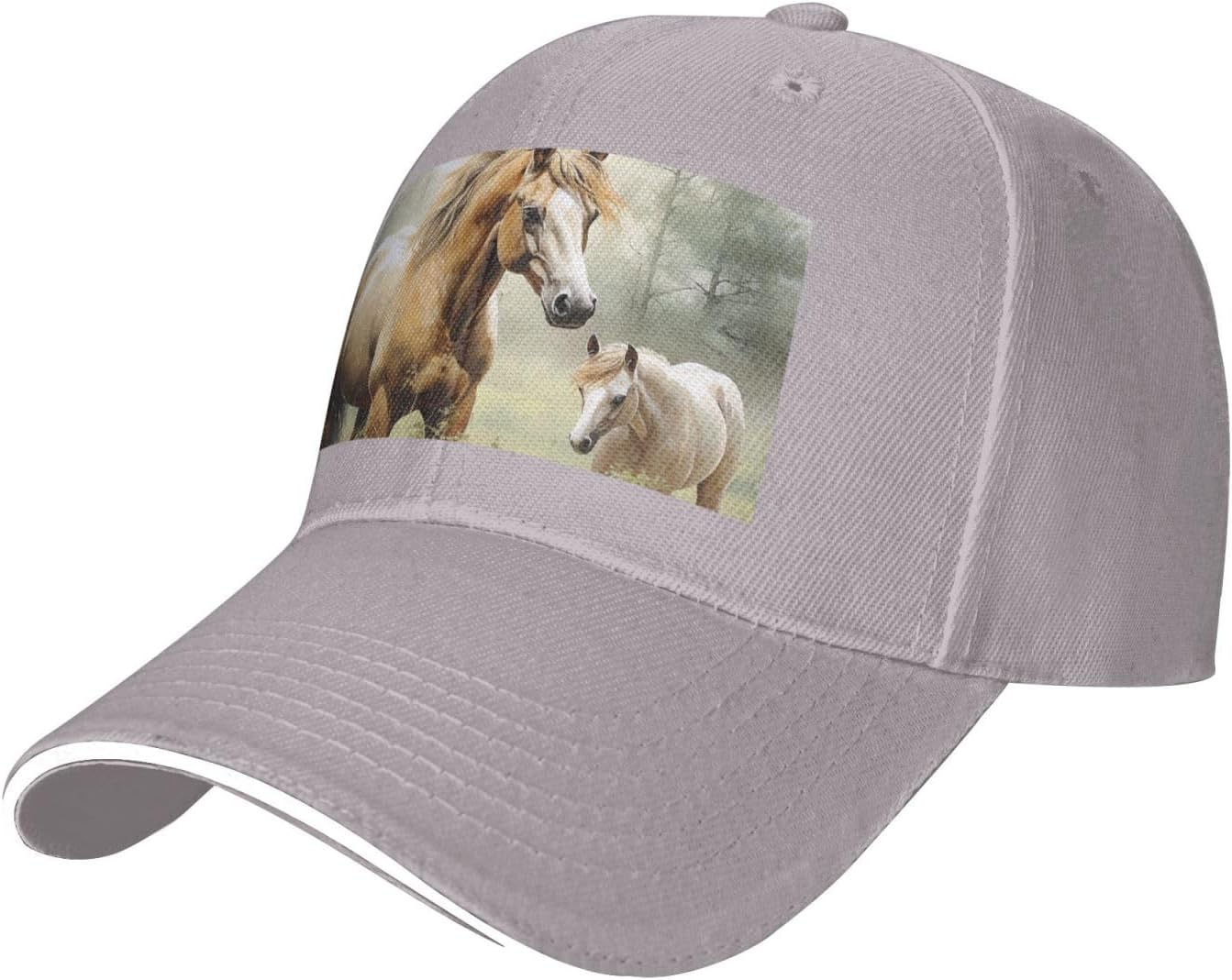 Horse Print Baseball Cap Adjustable Polyester Casual Summer Outdoor Golf Dad Hat One Size
Horse Print Baseball Cap Adjustable Polyester Casual Summer Outdoor Golf Dad Hat One Size