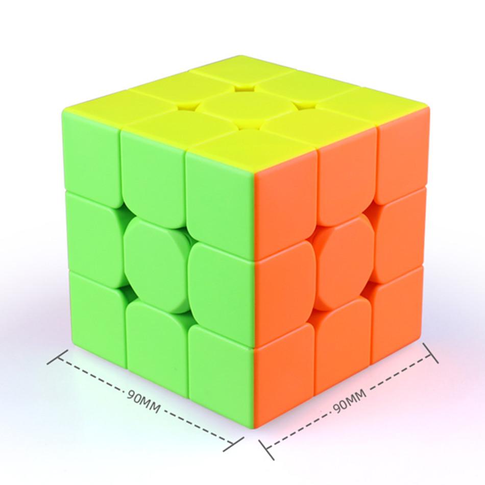 QiYi QiMeng Plus 3x3 90mm Stickerless Magic Cube Big 3x3x3 Speed Cube 9cm Antistress Cubes Learning Educational Puzzle Cubes Toy
QiYi QiMeng Plus 3x3 90mm Stickerless Magic Cube Big 3x3x3 Speed Cube 9cm Antistress Cubes Learning Educational Puzzle Cubes Toy
