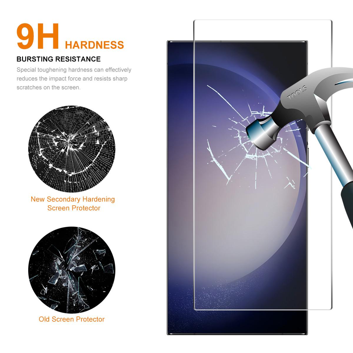 ENKAY HAT PRINCE for Samsung Galaxy S24 Ultra Screen Protector High Aluminum-silicon Glass (Fingerprint Unlock) Type A
ENKAY HAT PRINCE for Samsung Galaxy S24 Ultra Screen Protector High Aluminum-silicon Glass (Fingerprint Unlock) Type A