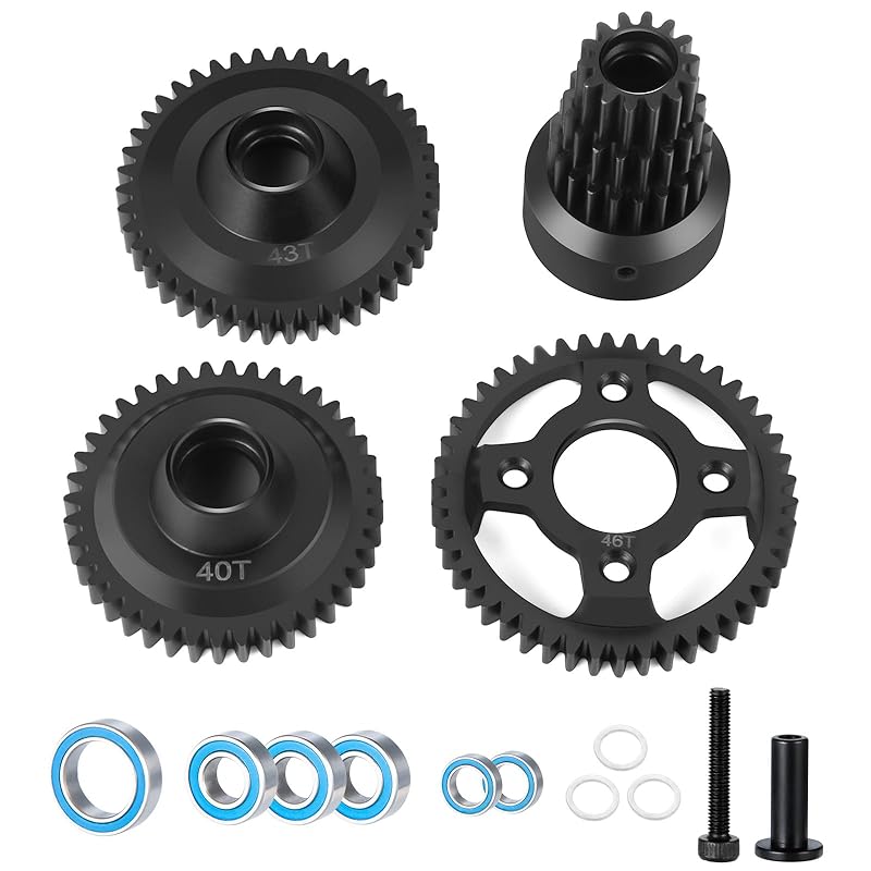 TRZX steel 3 speed 40T 43T 46T gear clutch is 1/8 for Kyosho USA-1 of MAD force cruiser RC I placed car improvement parts.
TRZX steel 3 speed 40T 43T 46T gear clutch is 1/8 for Kyosho USA-1 of MAD force cruiser RC I placed car improvement parts.