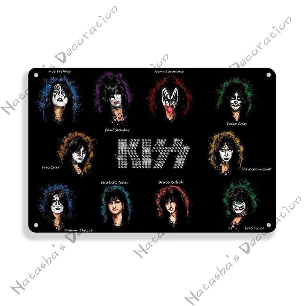 KISS Band Вінтажна Рустикальна Металева Бляшана Табличка Бар Домашній Декор
KISS Band Вінтажна Рустикальна Металева Бляшана Табличка Бар Домашній Декор