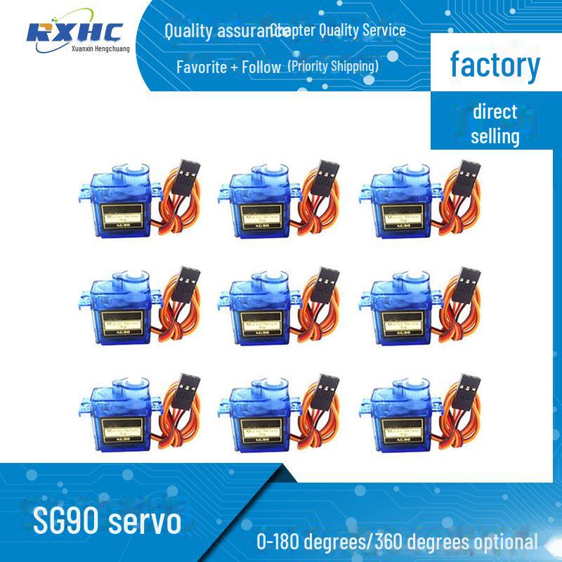 Класичний серводвигун SG90 9G, цифровий пульт дистанційного керування 180/360 градусів для моделей літаків із нерухомим крилом SG90 Servo (0-180° Universal)
Класичний серводвигун SG90 9G, цифровий пульт дистанційного керування 180/360 градусів для моделей літаків із нерухомим крилом SG90 Servo (0-180° Universal)