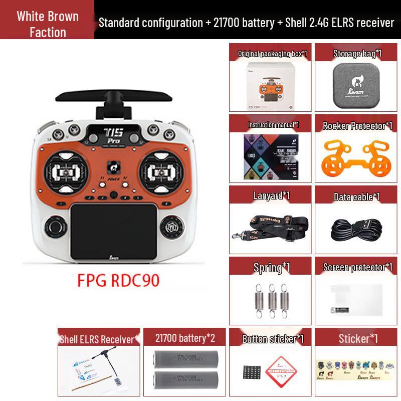 JUMPER-XYZ T15 PRO ELRS 2.4G FPV Пульт дистанційного керування та аксесуари
JUMPER-XYZ T15 PRO ELRS 2.4G FPV Пульт дистанційного керування та аксесуари