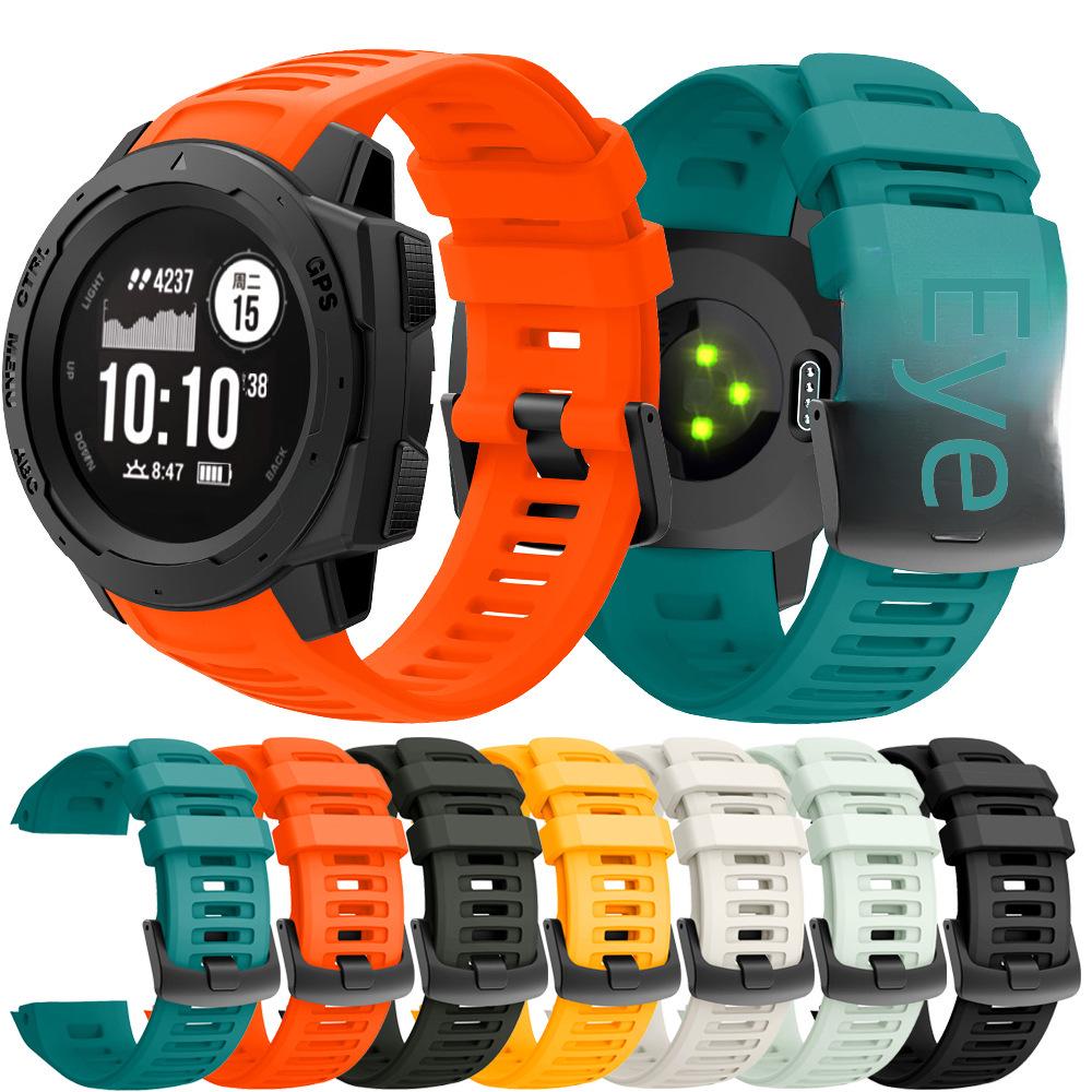 Совместимый силиконовый ремешок для часов для Garmin Instinct/Instinct 2/Instinct ESports
Совместимый силиконовый ремешок для часов для Garmin Instinct/Instinct 2/Instinct ESports