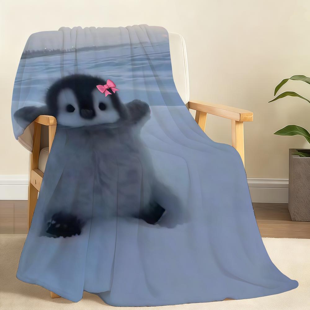 Cute Penguin Kawaii Blanket Soft Throw Blanket for Home Bedroom Bed Sofa Picnic Travel Office Rest Cover Blanket Gift 100x150cm
Cute Penguin Kawaii Blanket Soft Throw Blanket for Home Bedroom Bed Sofa Picnic Travel Office Rest Cover Blanket Gift 100x150cm