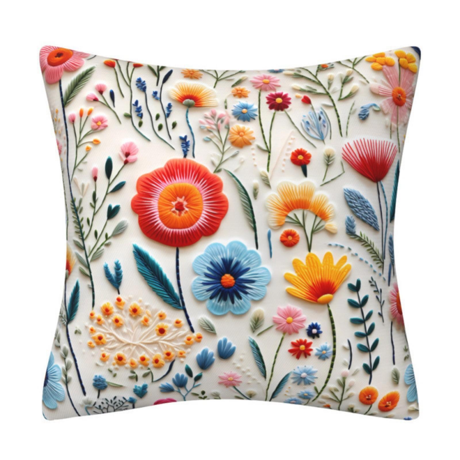 Breathable Linen 3D Three-dimensional Imitation Embroidery Floral Pillowcase And Sofa Cushion Cover Digital Printing 4*45cm One Size
Breathable Linen 3D Three-dimensional Imitation Embroidery Floral Pillowcase And Sofa Cushion Cover Digital Printing 4*45cm One Size