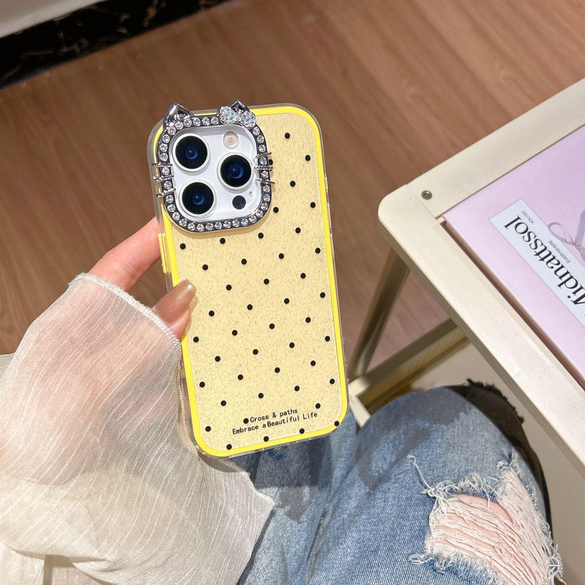 Chic Polka Dot iPhone Cases: Stylish & Durable for iPhone 13, 14, 15, 15 Pro Max, 17 iPhone 14 Plus жёлтый
Chic Polka Dot iPhone Cases: Stylish & Durable for iPhone 13, 14, 15, 15 Pro Max, 17 iPhone 14 Plus жёлтый