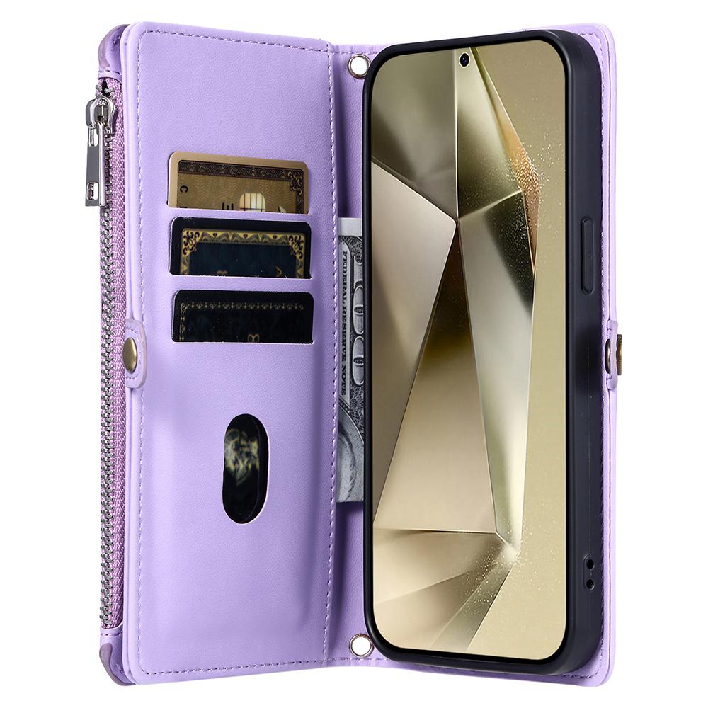 015 Style For Samsung Galaxy A36 5G Case TPU+PU Leather Wallet Phone Cover with Straps Black
015 Style For Samsung Galaxy A36 5G Case TPU+PU Leather Wallet Phone Cover with Straps Black