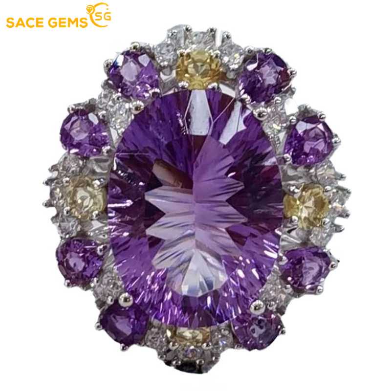 SACE GEMS 11*15 мм кольца с натуральным аметистом для женщин, стерлинговое серебро 925 пробы, свадебная вечеринка, ювелирные украшения, подарок на фестиваль
SACE GEMS 11*15 мм кольца с натуральным аметистом для женщин, стерлинговое серебро 925 пробы, свадебная вечеринка, ювелирные украшения, подарок на фестиваль
