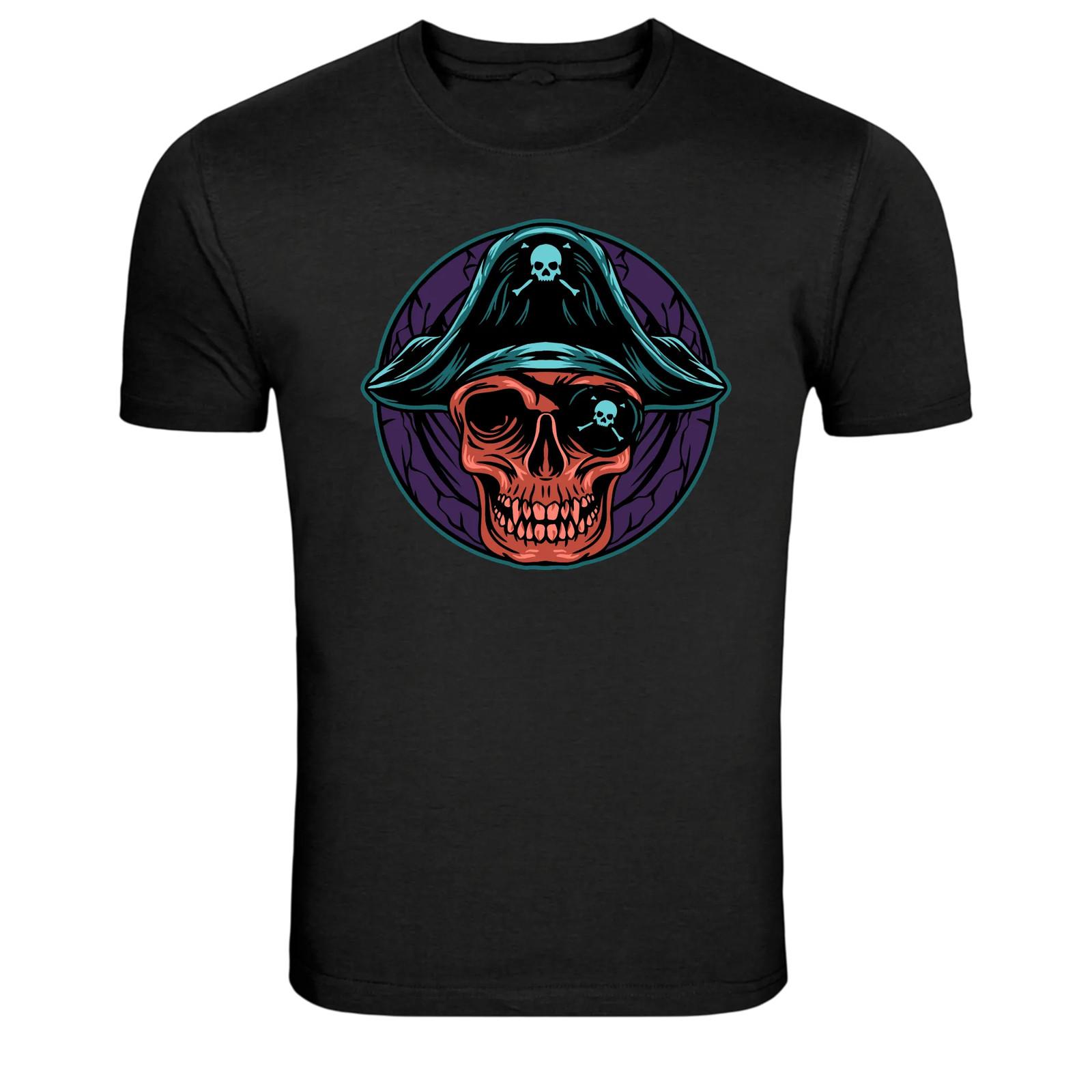 Pirate Skull Captain Eyepatch Jolly Roger Graphic T-Shirt 5XL різнокольоровий
Pirate Skull Captain Eyepatch Jolly Roger Graphic T-Shirt 5XL різнокольоровий