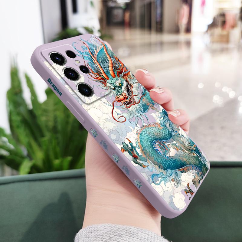 Blue Dragon Phone Case For Samsung Galaxy S26 Plus Ultra Silicone Cover Galaxy S26 Ultra світло-фіолетового кольору
Blue Dragon Phone Case For Samsung Galaxy S26 Plus Ultra Silicone Cover Galaxy S26 Ultra світло-фіолетового кольору