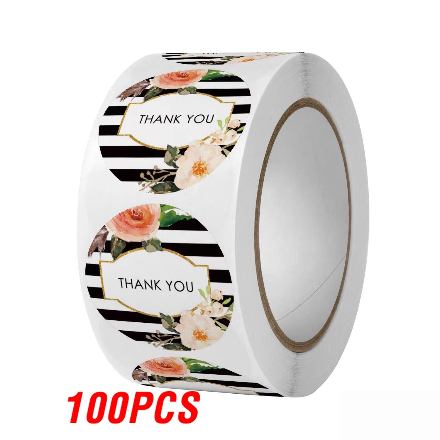 100-500pcs Thank You Paper Stickers Cookie Bag Cake Box Self-adhesive Sticker Christmas Party Gift Wrapping Supplies
100-500pcs Thank You Paper Stickers Cookie Bag Cake Box Self-adhesive Sticker Christmas Party Gift Wrapping Supplies