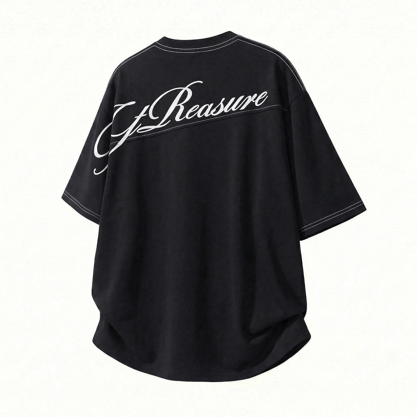 Men s Trendy American Style Back Split Cotton Short Sleeve T-shirt M чорний
Men s Trendy American Style Back Split Cotton Short Sleeve T-shirt M чорний