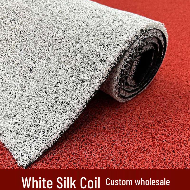 Красно-белый нескользящий ПВХ придверный коврик с шелковой петлей для входа 1.2m x 18m белый
Красно-белый нескользящий ПВХ придверный коврик с шелковой петлей для входа 1.2m x 18m белый