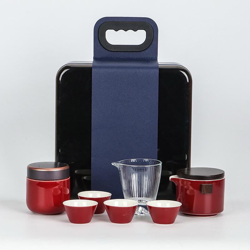 Anti-scalding glass travel tea set Kuaike cup set portable one pot three cups outdoor ceramic tea set gifts
Anti-scalding glass travel tea set Kuaike cup set portable one pot three cups outdoor ceramic tea set gifts