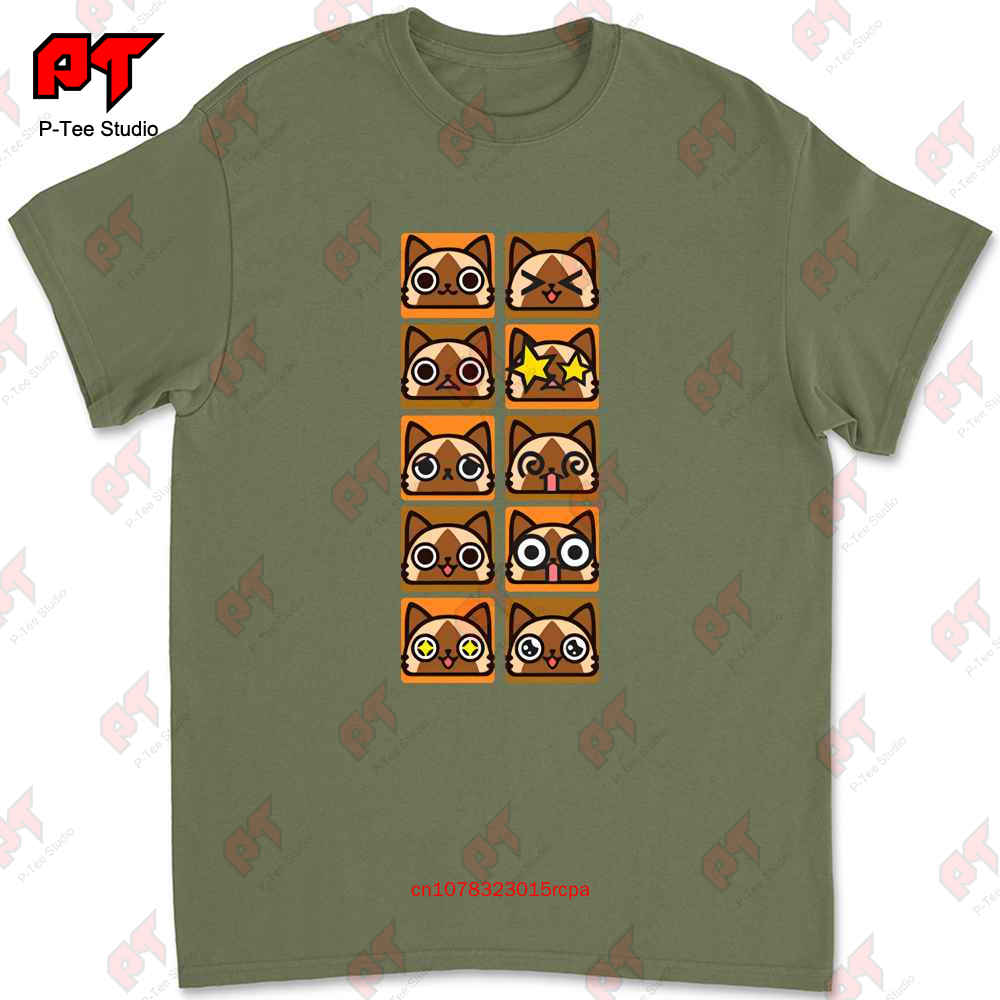 Monster Hunter Airou Faces Tshirt KZOU 4XL
Monster Hunter Airou Faces Tshirt KZOU 4XL