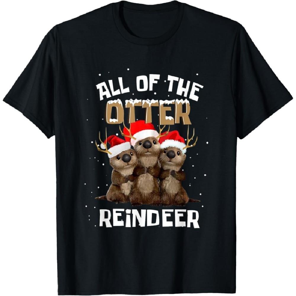 All Of The Otter Reindeer Christmas T-Shirt S
All Of The Otter Reindeer Christmas T-Shirt S