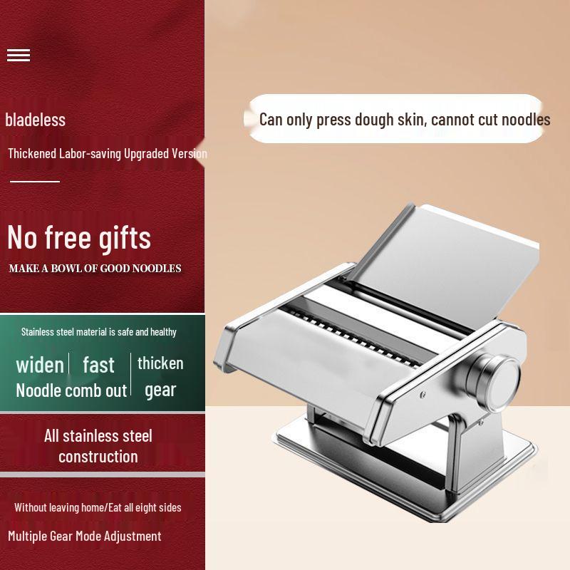 Многофункциональная ручная машина для прессования лапши и теста для пельменей Natural
Многофункциональная ручная машина для прессования лапши и теста для пельменей Natural