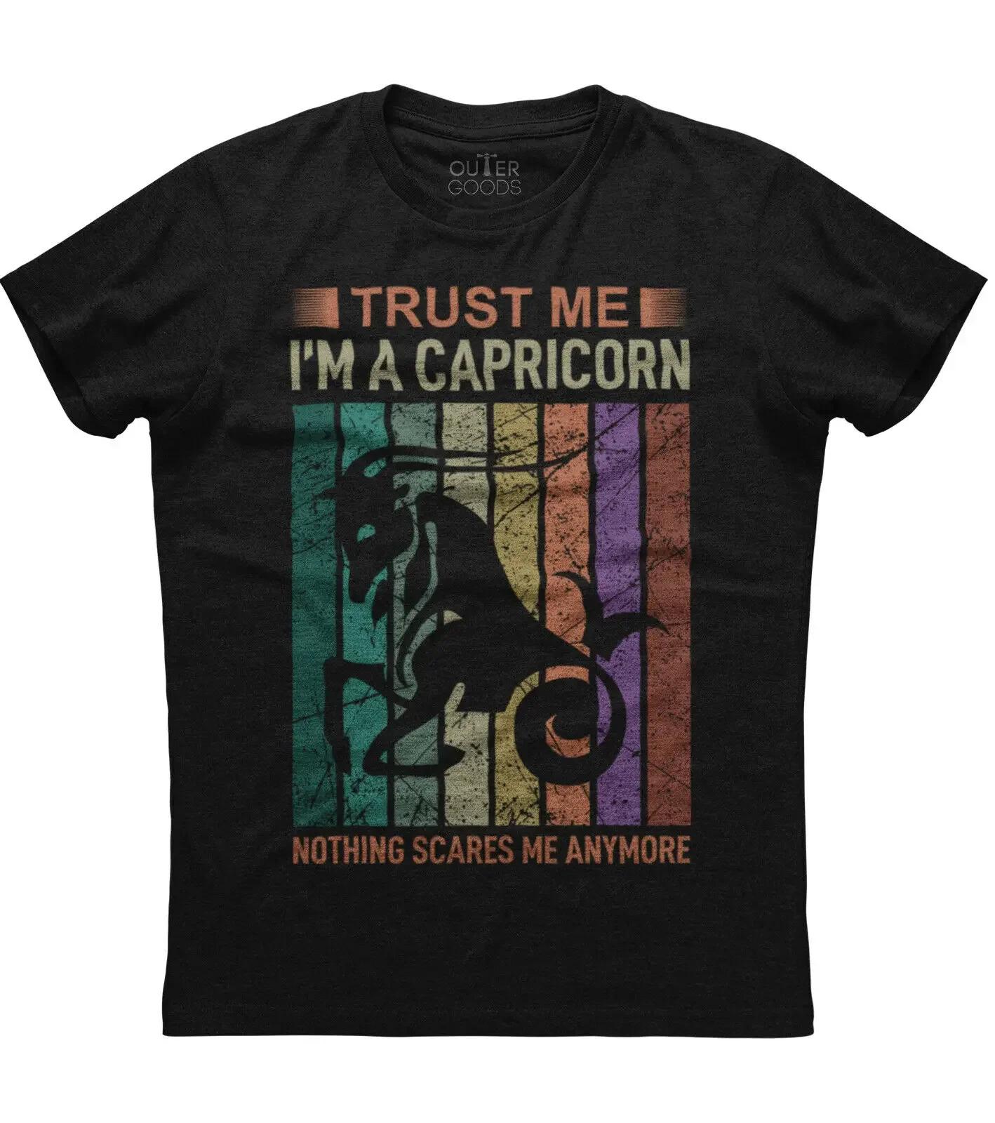 Im A Capricorn Nothing Scares Me Retro Zodiac Birthday Gift TShirt Summer Cotton ONeck Short Sleeve Mens T Shirt New S3XL S
Im A Capricorn Nothing Scares Me Retro Zodiac Birthday Gift TShirt Summer Cotton ONeck Short Sleeve Mens T Shirt New S3XL S