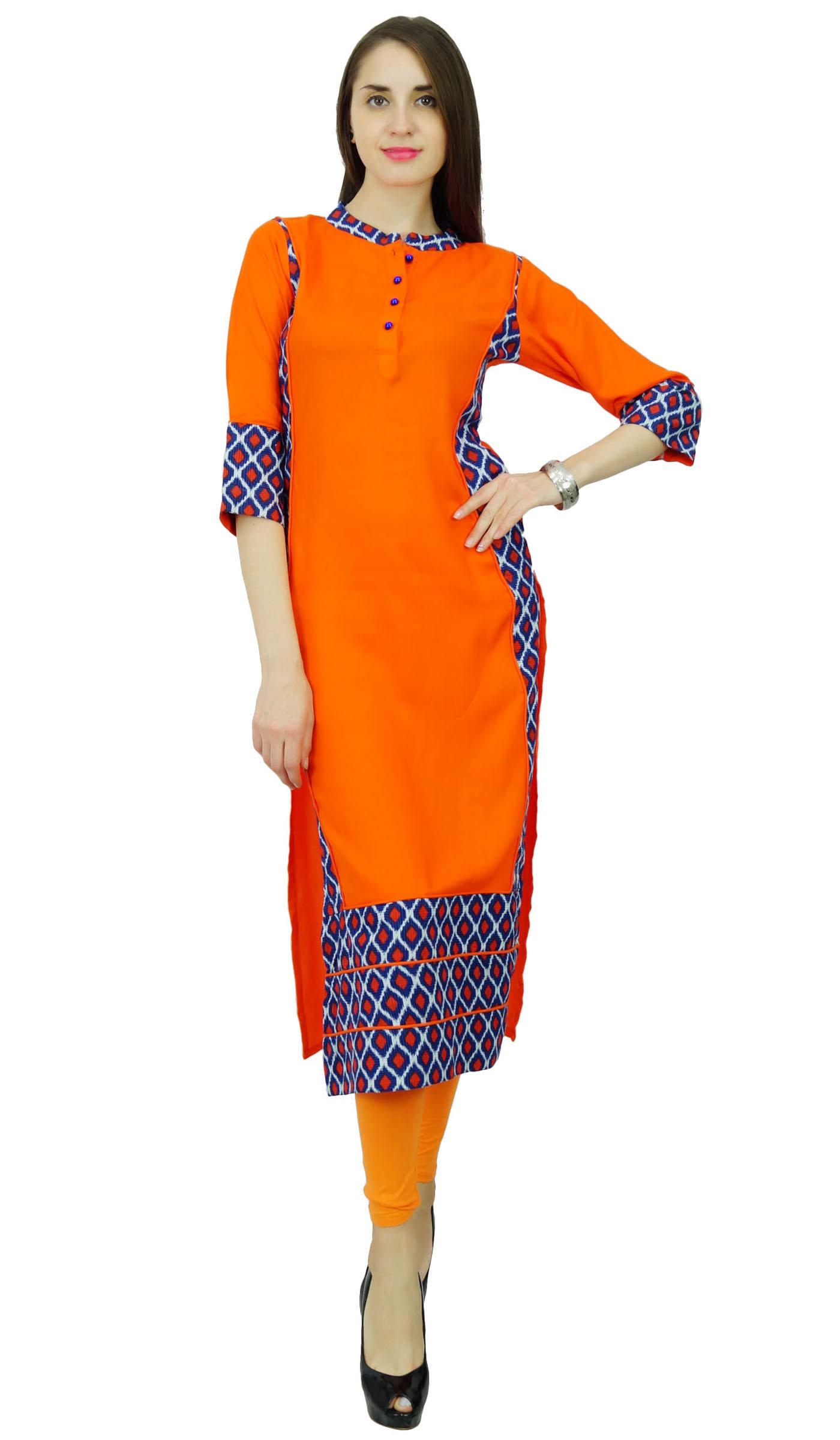 Phagun Rayon Bollywood Дизайнер Икат Курта Этническое платье Топ Туника Курти 10 оранжевый
Phagun Rayon Bollywood Дизайнер Икат Курта Этническое платье Топ Туника Курти 10 оранжевый