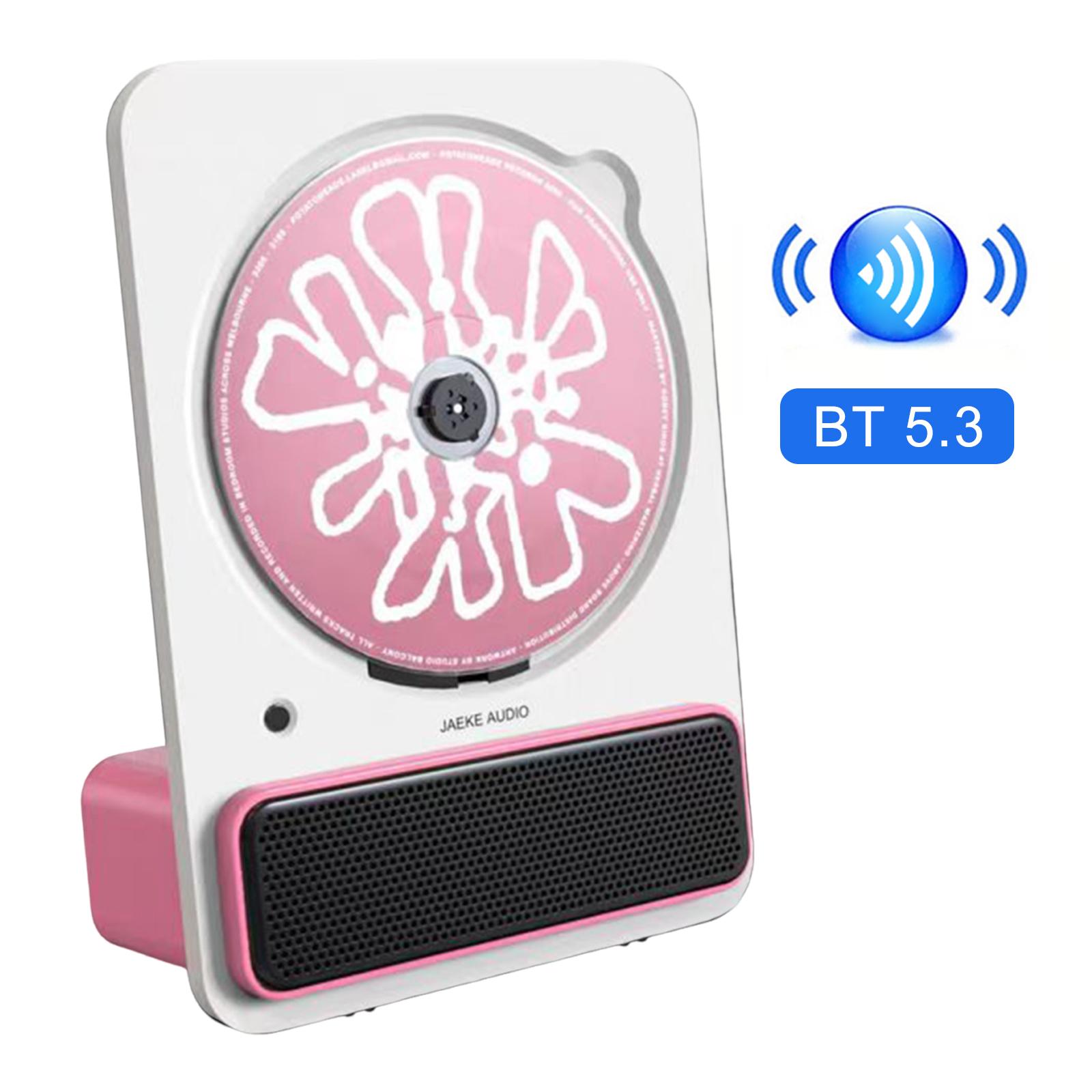 Портативний настільний вертикальний CD-програвач для дому, сумісний з Bluetooth, програвачі музичних альбомів на CD-дисках, вихід 3,5 мм з пультом дистанційного керування рожевий
Портативний настільний вертикальний CD-програвач для дому, сумісний з Bluetooth, програвачі музичних альбомів на CD-дисках, вихід 3,5 мм з пультом дистанційного керування рожевий