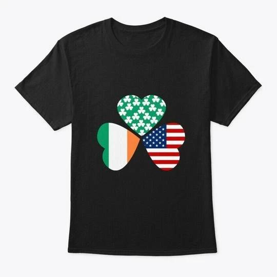 Irish American Shamrock T shirt Made in the USA Size S to 5XL 4XL
Irish American Shamrock T shirt Made in the USA Size S to 5XL 4XL