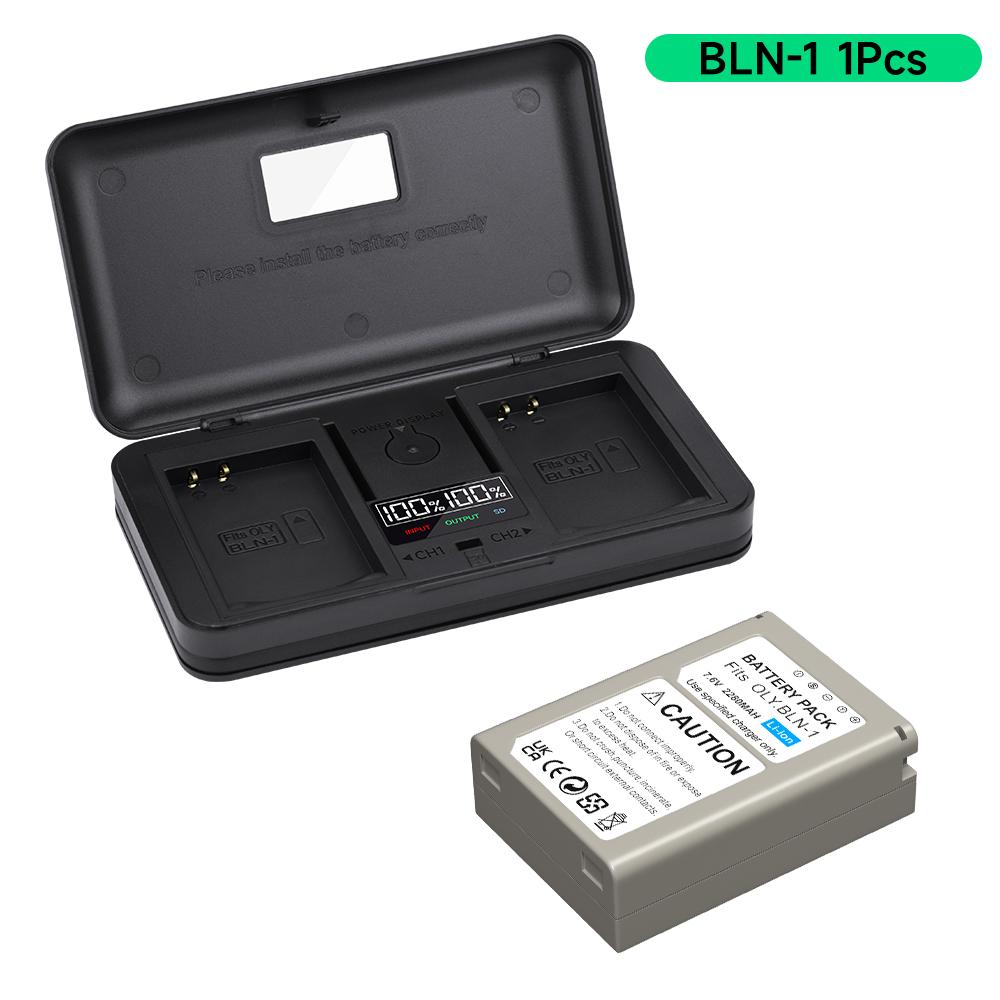 2280 мАч BLN-1 BLN 1 PS-BLN1 Аккумулятор для камеры + Многофункциональное зарядное устройство Коробка для хранения аккумуляторов для Olympus OM-D E-M1 E-M5 Mark II PEN-F E-P5 EM1 EM5 PENF EP5
2280 мАч BLN-1 BLN 1 PS-BLN1 Аккумулятор для камеры + Многофункциональное зарядное устройство Коробка для хранения аккумуляторов для Olympus OM-D E-M1 E-M5 Mark II PEN-F E-P5 EM1 EM5 PENF EP5