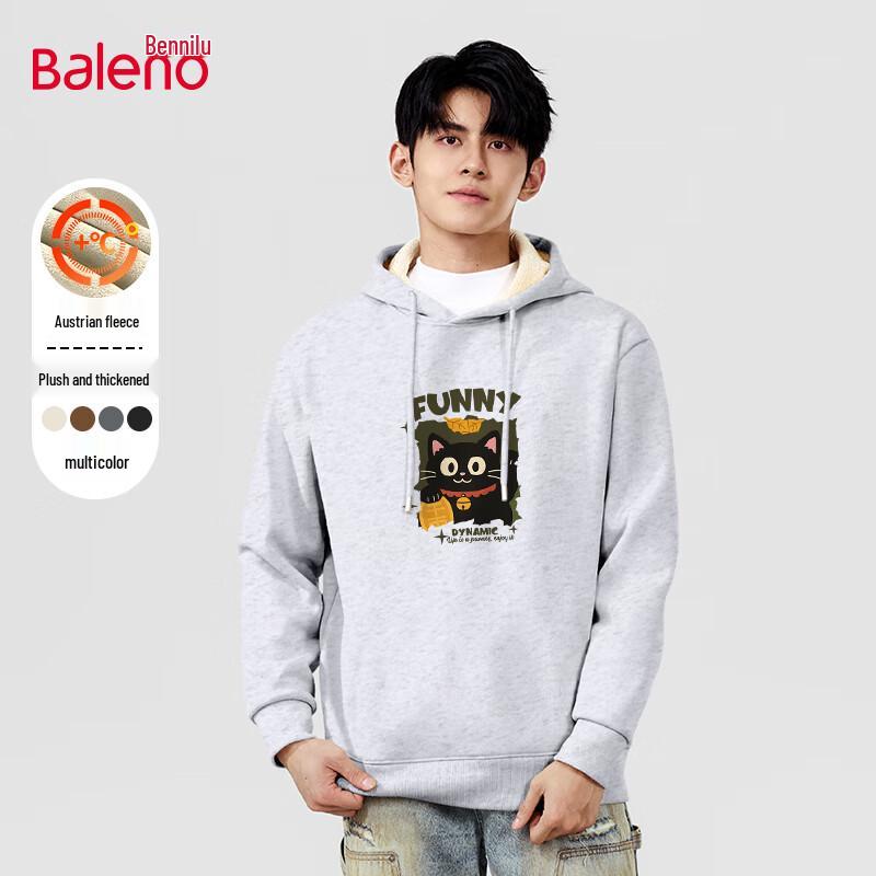 Baleno Unisex Thickened Oat Fleece JPB Lucky Cat Hoodie XL
Baleno Unisex Thickened Oat Fleece JPB Lucky Cat Hoodie XL