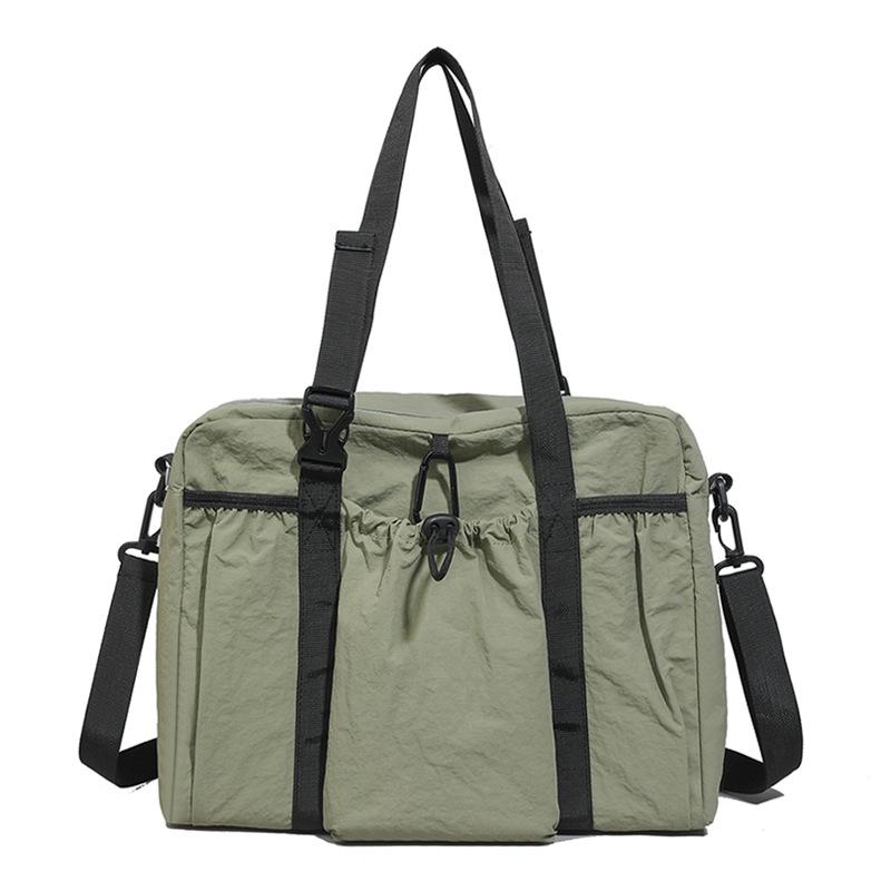 Сумка для подорожей на короткі відстані Жіноча велика містка сумка через плече Зовнішня нейлонова спортивна сумка зелений
Сумка для подорожей на короткі відстані Жіноча велика містка сумка через плече Зовнішня нейлонова спортивна сумка зелений