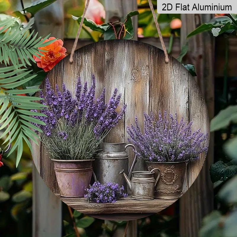 2D Flat Aluminum Lavender-Themed Wall Decor 7.87 Inches X 7.87 Inches Vintage and Elegant Style Perfect for Bars, Parties, Front Doors, Porches, and 1pc
2D Flat Aluminum Lavender-Themed Wall Decor 7.87 Inches X 7.87 Inches Vintage and Elegant Style Perfect for Bars, Parties, Front Doors, Porches, and 1pc