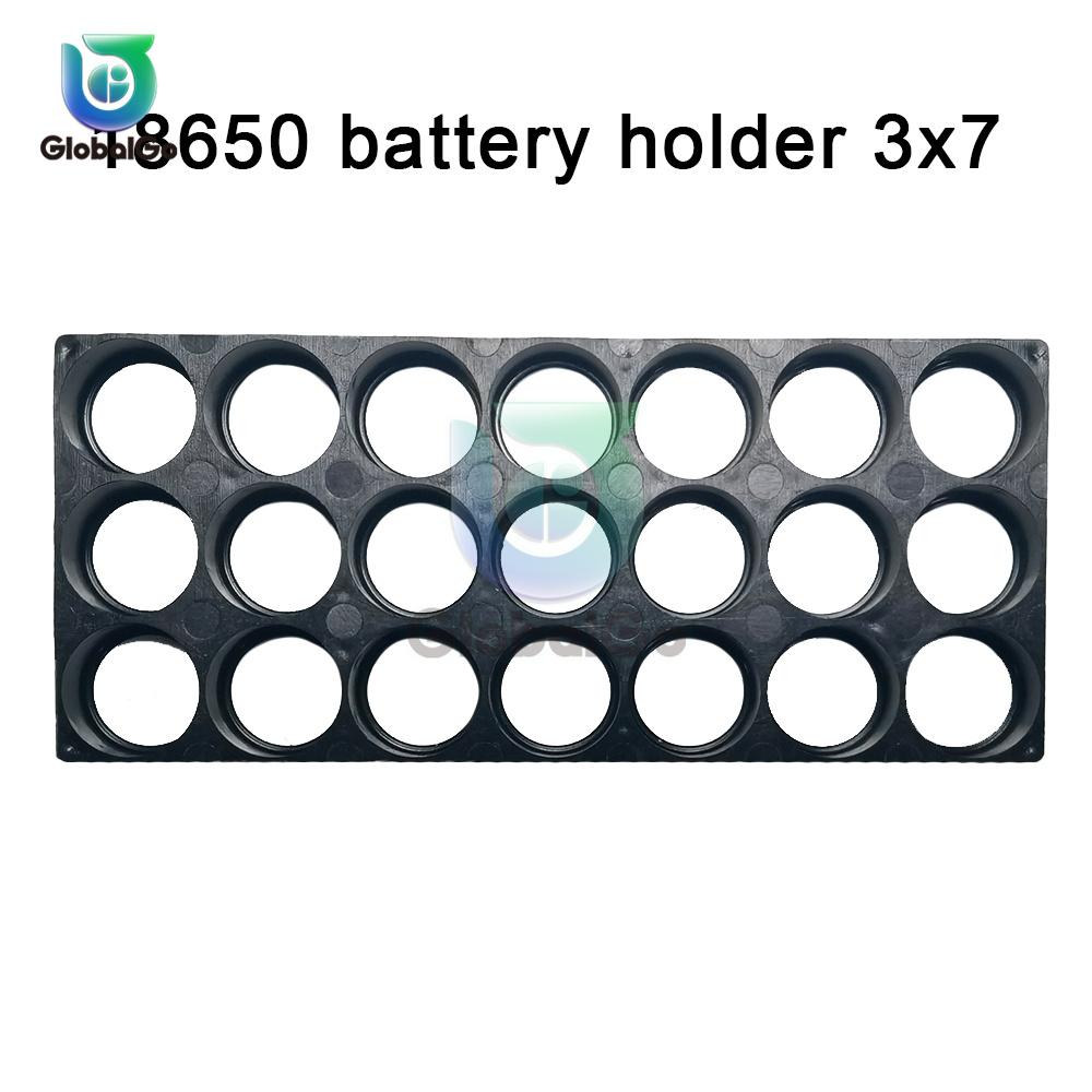 3x7 18650 Battery Support Fixed Base Batteries Spacer Radiating Shell Plastic Heat Stable Holder Bracket for 18650 Battery Pack
3x7 18650 Battery Support Fixed Base Batteries Spacer Radiating Shell Plastic Heat Stable Holder Bracket for 18650 Battery Pack
