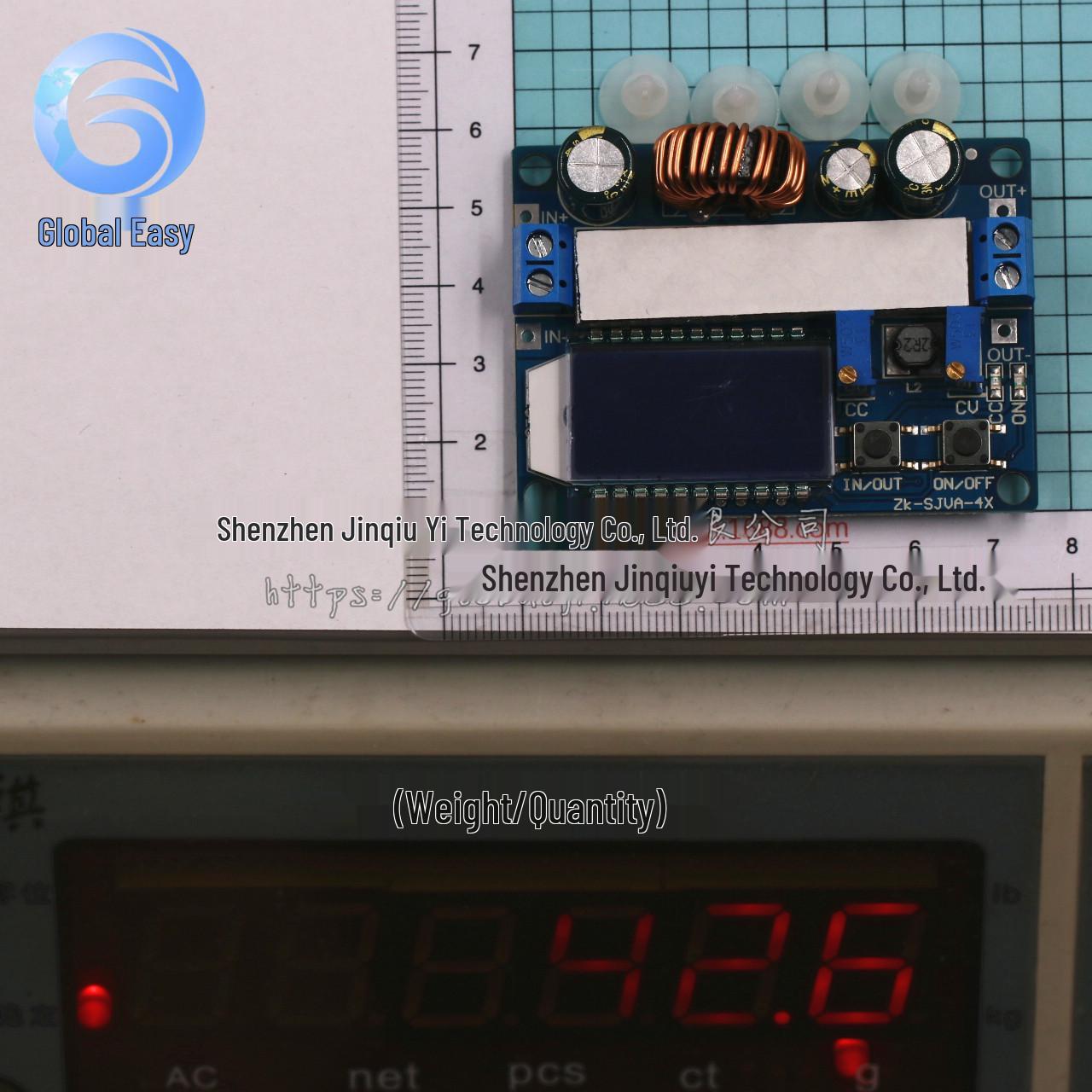 Adjustable Buck-Boost Converter with LCD Voltmeter/Ammeter
Adjustable Buck-Boost Converter with LCD Voltmeter/Ammeter
