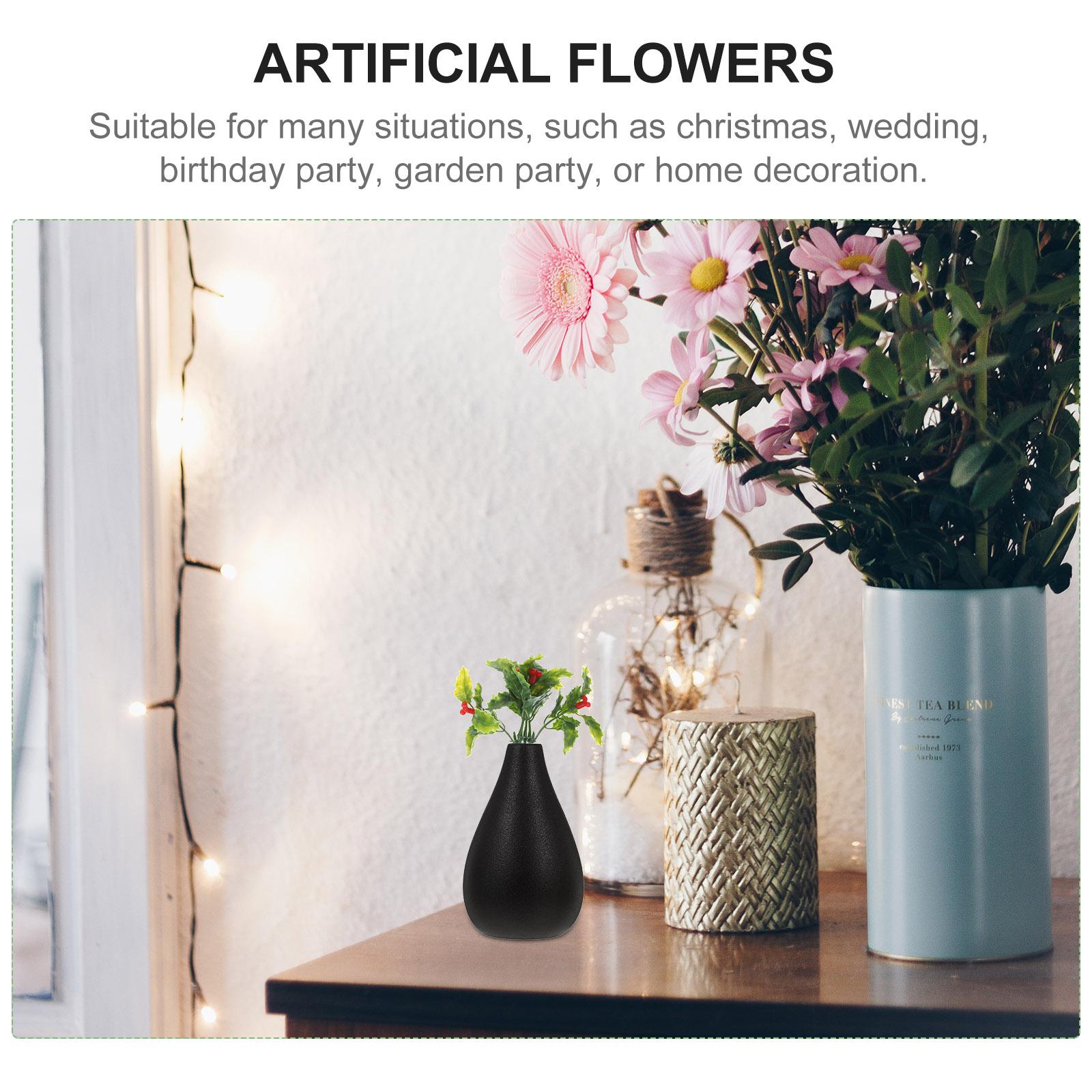 12Pcs Artificial Christmas Berry Bouquet Simulation Plastic Flowers Fake Flower Arrangement for Home Party Decor зелений
12Pcs Artificial Christmas Berry Bouquet Simulation Plastic Flowers Fake Flower Arrangement for Home Party Decor зелений