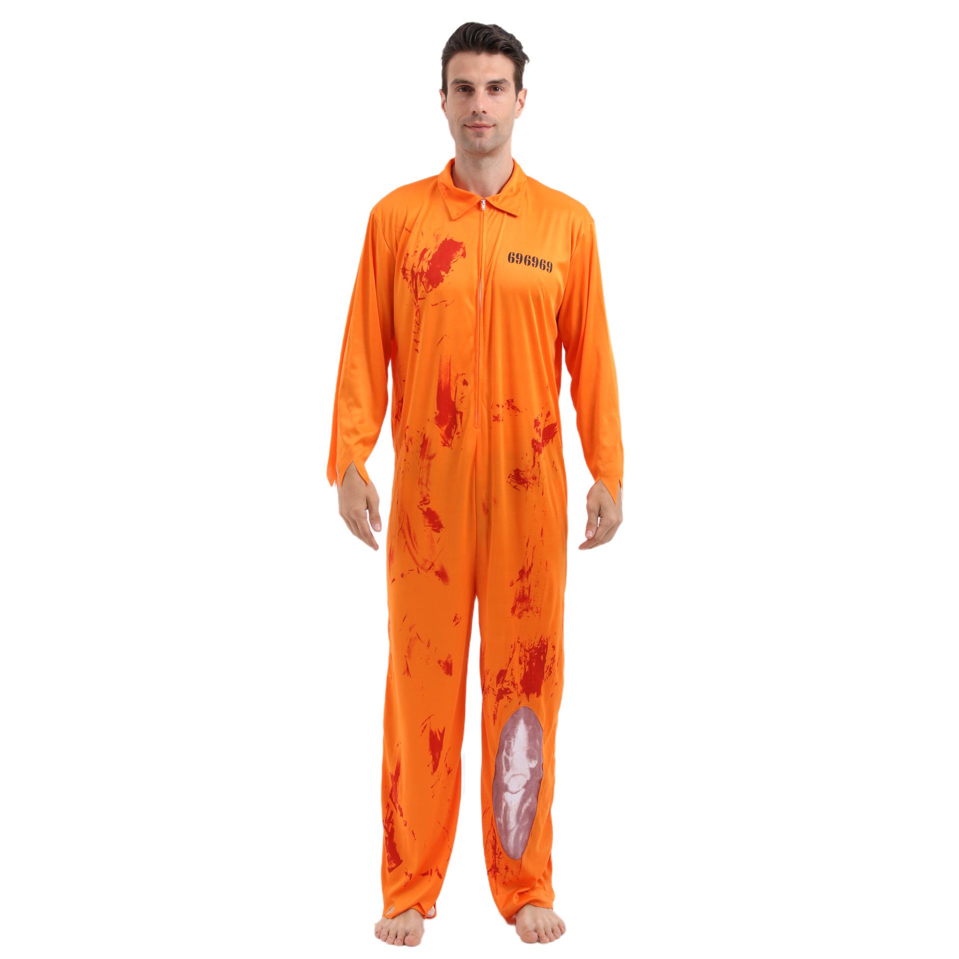 Men s Halloween Prisoner Costume for Bar, Parade, or KTV Performance L (Height 175-185cm)
Men s Halloween Prisoner Costume for Bar, Parade, or KTV Performance L (Height 175-185cm)