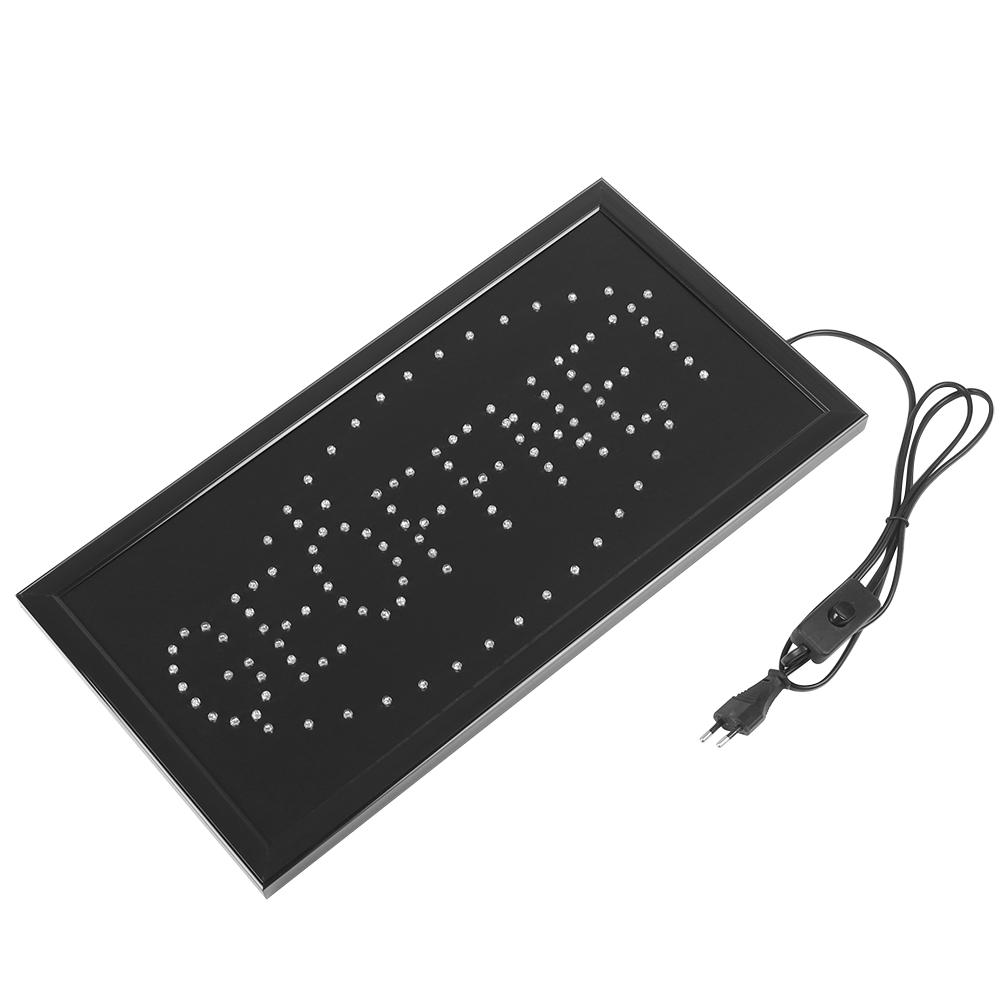 1pc Large Bright LED Shop Sign Board Neon Light Window Door Hang Sign GEOFFNET EU Plug
1pc Large Bright LED Shop Sign Board Neon Light Window Door Hang Sign GEOFFNET EU Plug