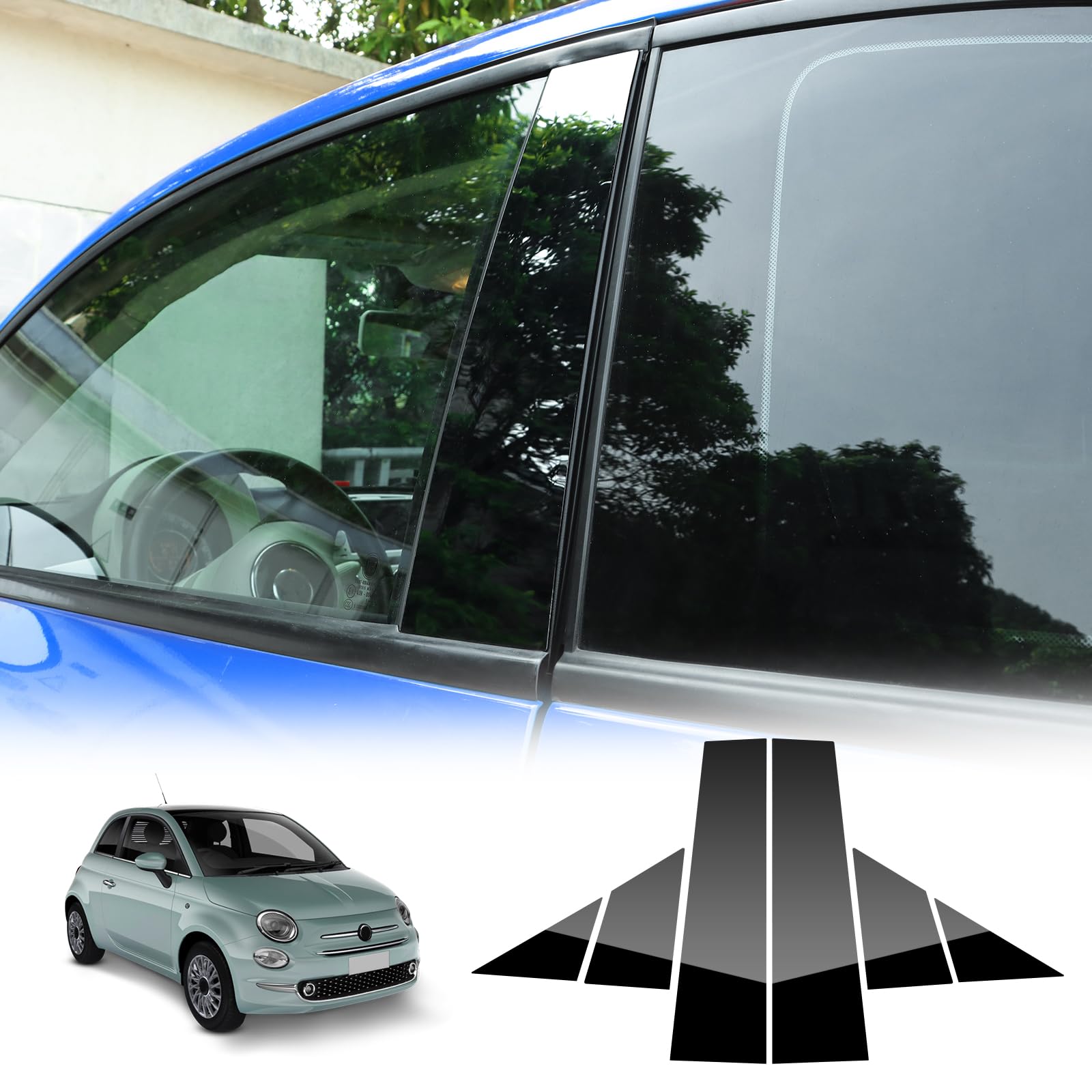 KUNGKIC Genuine Side Visor Protective Cover for Fiat Fiat 500 / Abarth 595 Abarth чёрный
KUNGKIC Genuine Side Visor Protective Cover for Fiat Fiat 500 / Abarth 595 Abarth чёрный