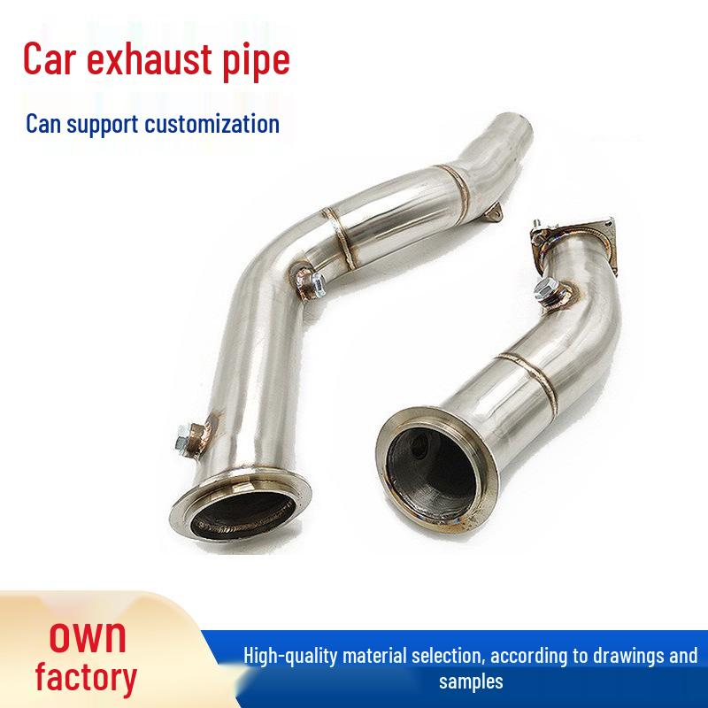 3-Inch Stainless Steel Modified Exhaust Pipe for BWMF80 M3/M4 S55 Engines Modified Exhaust Pipe
3-Inch Stainless Steel Modified Exhaust Pipe for BWMF80 M3/M4 S55 Engines Modified Exhaust Pipe