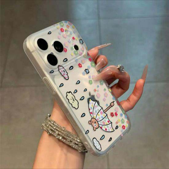 Colorful Floral Umbrella Soft Case for Apple 13-17 Pro Max Apple 15
Colorful Floral Umbrella Soft Case for Apple 13-17 Pro Max Apple 15
